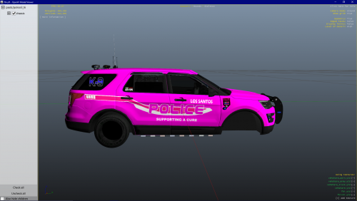 Breast Cancer Awareness Month Cars Vehicle Textures Lcpdfr