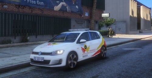 SAPS HAWKS Volkswago Golf