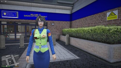 Philippine National Police Female Officer