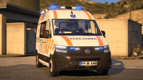 Romanian Volkswagen Crafter L3H2 2025 Ambulance SAJ