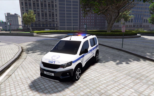 Peugeot Rifter Police Algérienne [ELS]