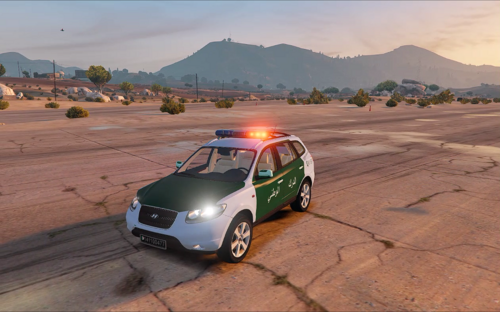 Hyundai Santa Fe - Gendarmerie Nationale Algérie [ELS]