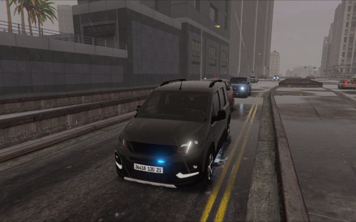 Peugeot Rifter Police Algérienne [Banalisée | UNMARKED | ELS]