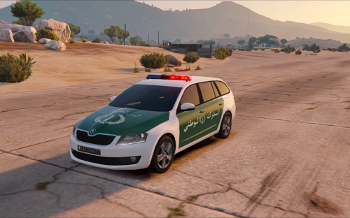 Skoda Gendarmerie Algérienne (Sécurité Routière) [ELS]