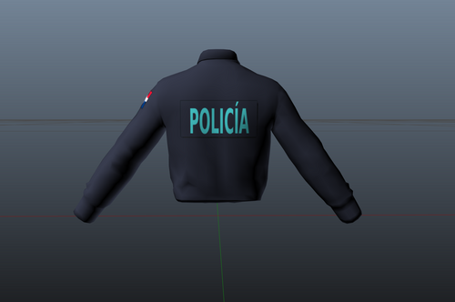 Skin Camisa Policía Nacional