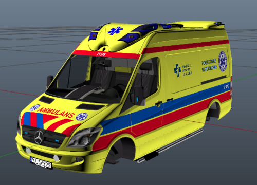 Polish Ambulance - Mercedes sprinter 2011