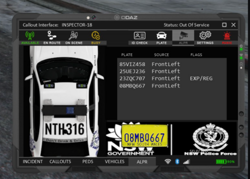NSW CALLOUT INTERFACE