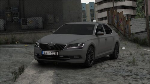 [ELS][REPLACE] Unmarked Skoda Superb Czech Police