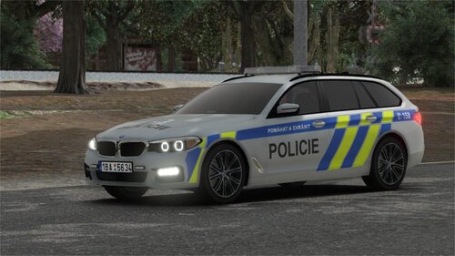 [ELS][REPLACE] BMW 540i xDrive Czech Police