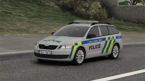 [ELS][REPLACE] Skoda Octavia III Czech Police
