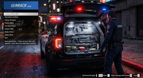 Custom Gunrack & Tactical Gear Management