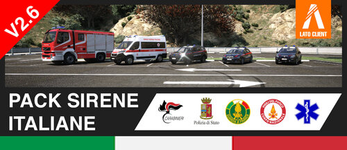 Pack Sirene Italiane Accurate
