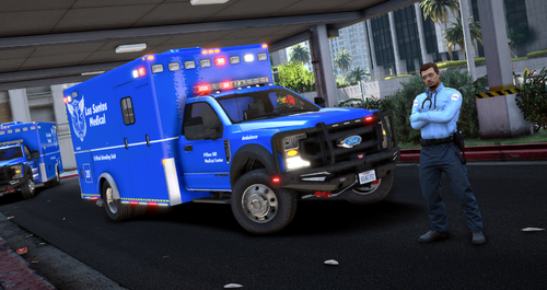 Clean Los Santos Medical Livery for F150 Ambulance