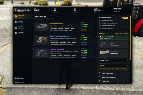 LS Freight Co. Trucking