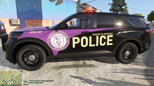 Grapeseed Police Department 2025 FPIU Livery By K.E Designs