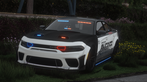Blaine County seized vehicle Dodge Charger SRT hellcat NONELS/FIVEM