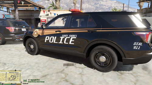Sandy Shores Police Dept Livery By K.E Designs