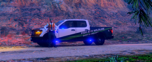 Sandy Shores fish and wildlife livery