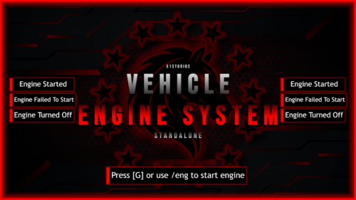 Vehicle Engine System (Standalone) (X1Studios)