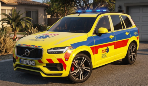 [PL] Pojazd Operacyjny ASR (Ambulans Szybkiego Reagowania) - Volvo XC90