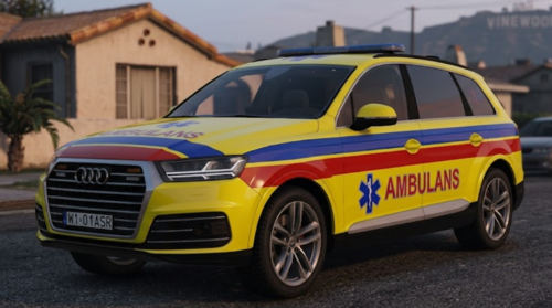 [PL] Pojazd Operacyjny ASR (Ambulans Szybkiego Reagowania) - Audi Q7