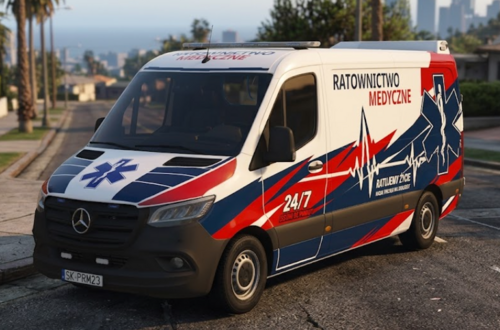 [PL] Polski Ambulans - Mercedes-Benz Sprinter (2019) | Nowoczesny Design