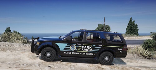 Blaine County Park Rangers - F250 and Ford Expedition