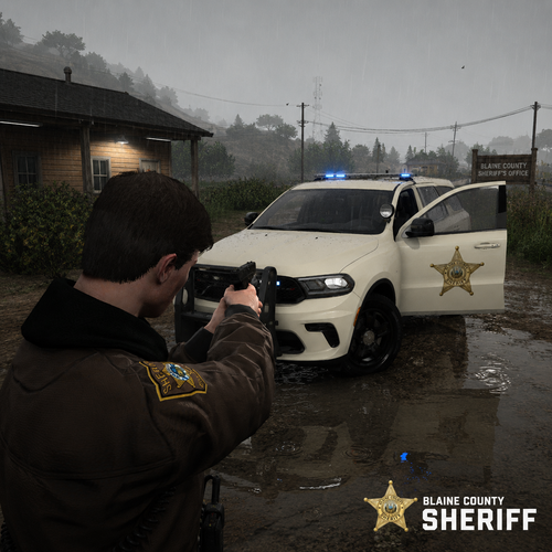4K Blaine County Sheriff Durango Livery