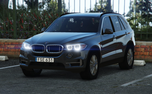 Swedish Police BMW X5 2016 - Unmarked