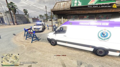 NSW FORENSICS VAN