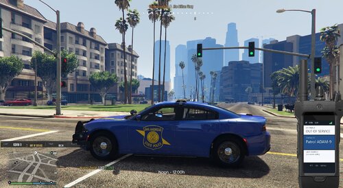 Blue Highway Charger REPLACE Skin