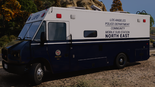 LAPD Command Post | Livery Mini Pack