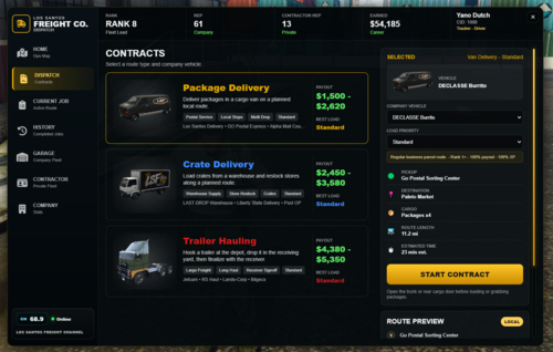 LS Freight Co. Trucking