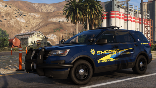 Blaine County Sheriff Department [DLS v2,REFLECTIVE,ADDON]