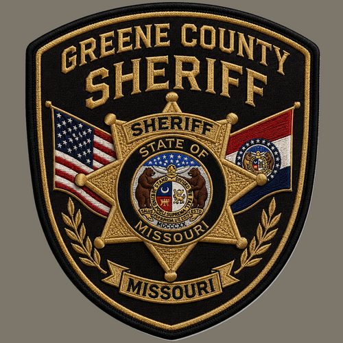 Missouri (Based) Patches - Greene County Sheriff, Jefferson City PD