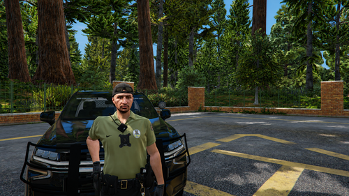 LSPD Nike Polo - K9 Unit Edition
