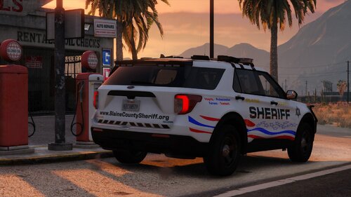 ELS Addon Replace Blaine County Sheriff S Office Mega Pack Vehicle