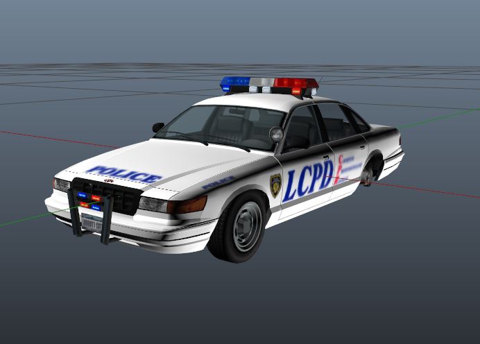 Vapid Police Cruiser GTA 4 Car Mod - BeamNG.drive