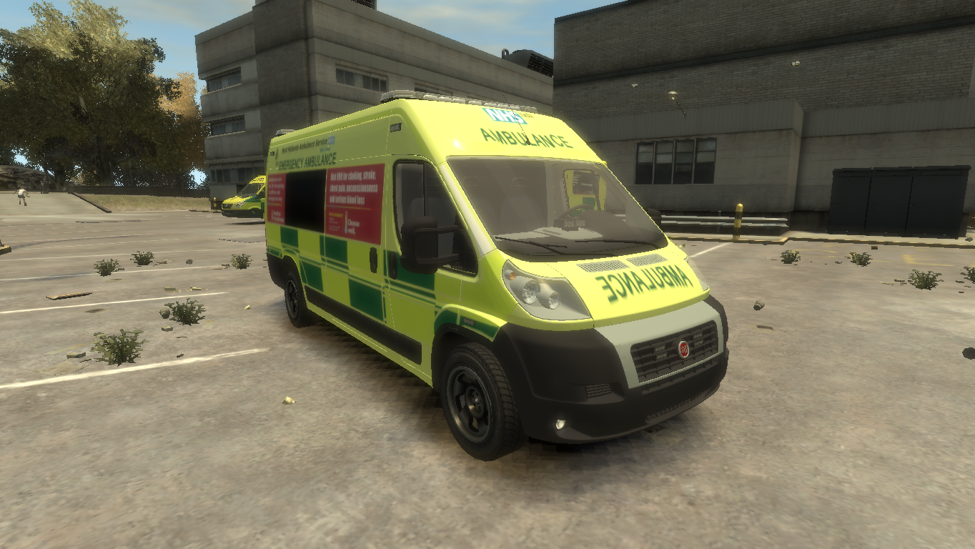 WMAS - Fiat Ducato Emergency Ambulance - Vehicle Models 