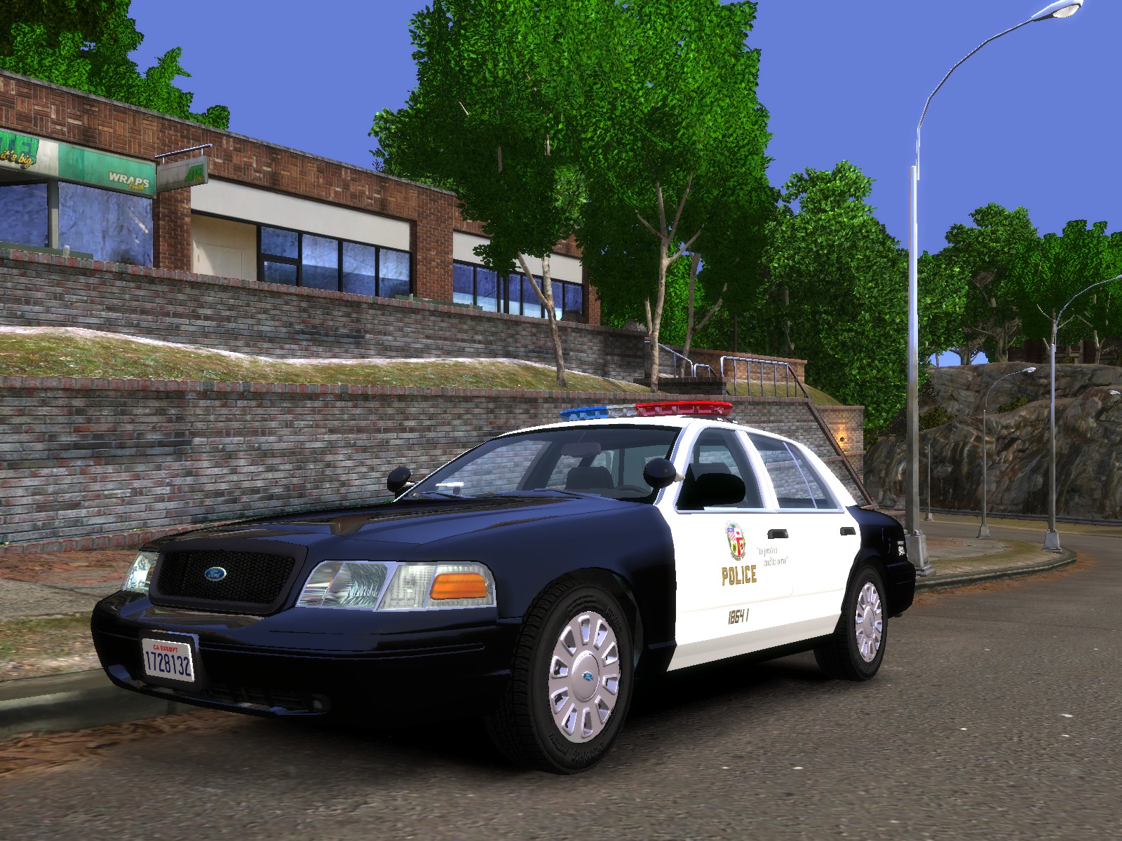 2008 Ford Crown Victoria LAPD Vehicle Models LCPDFR