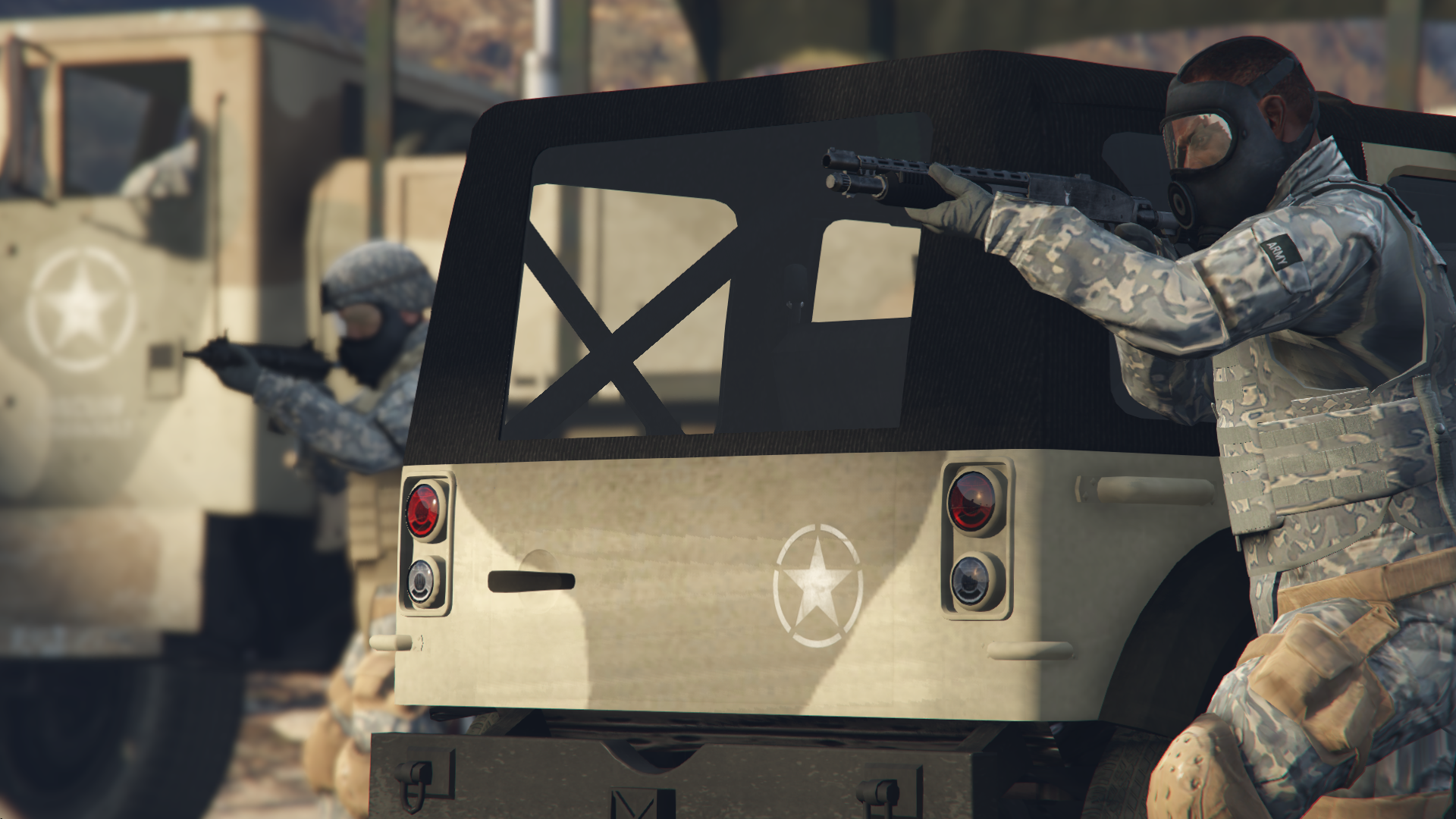 Gta 5 military outfit фото 58