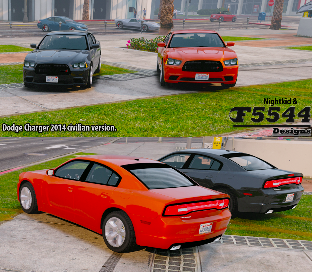 Dodge Charger 2014 Civilian version. - Vehicle Models 