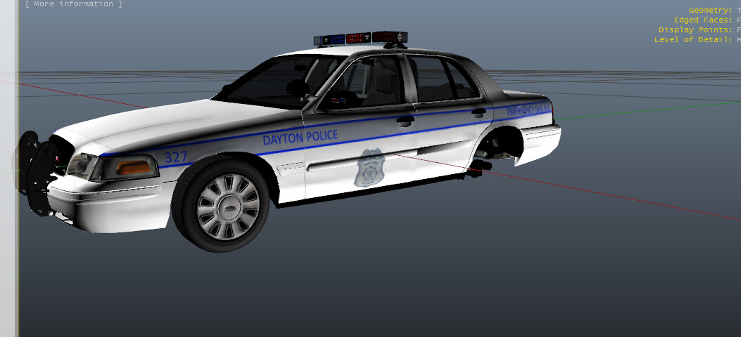 Dayton, Ohio Police CVPI (Whelen Edge Ultra Freedom