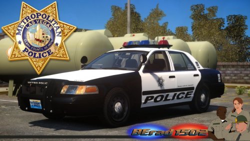 2008 LVMPD CVPI by BErad1502