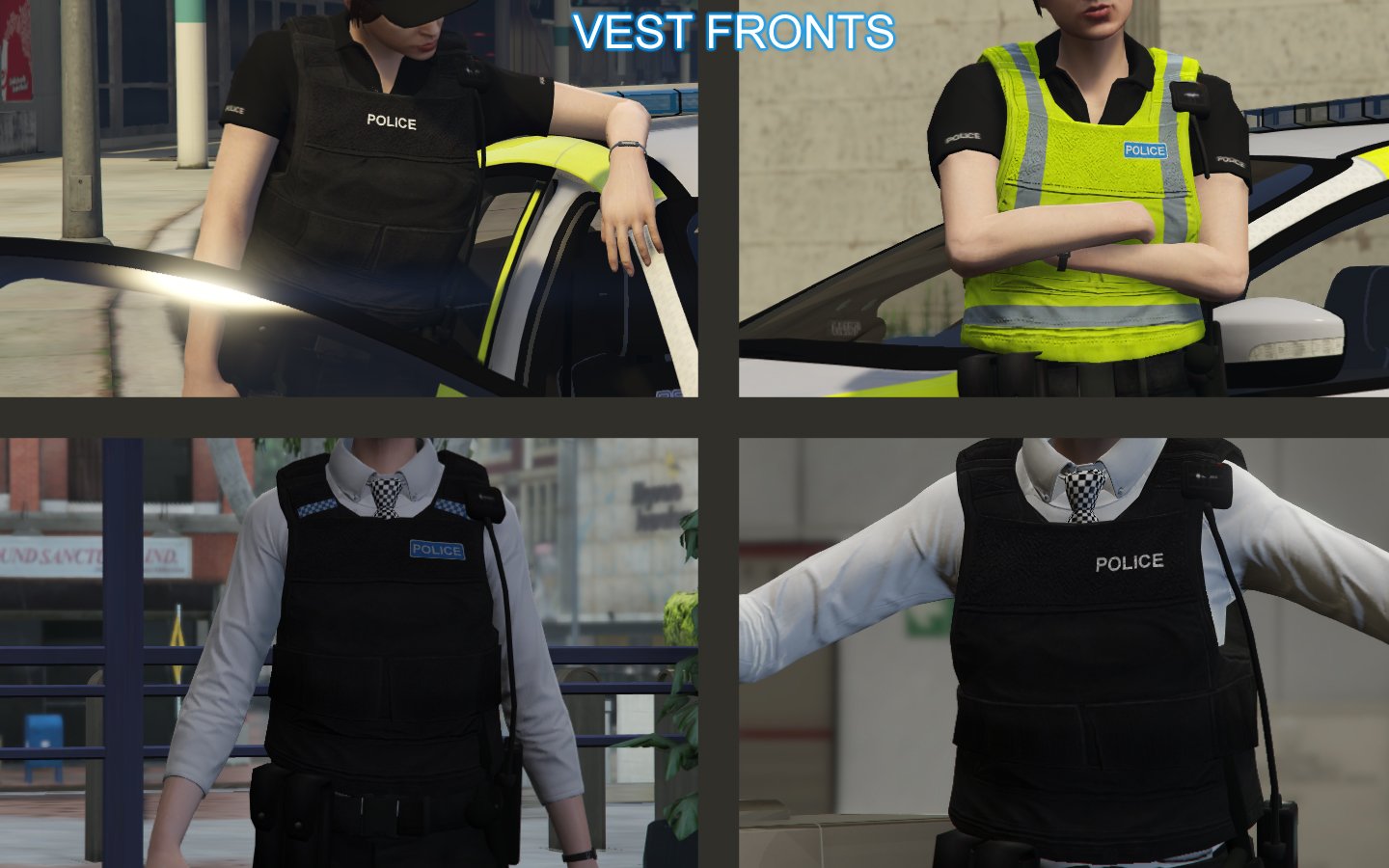 Female MP Model Law Enforcement Uniforms - Player & Ped