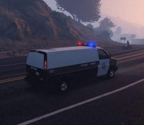 Chevy Express PRISONER TRANSPORT (Unlocked)