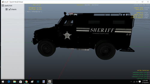 Ohio Sheriff skin for lenco bearcat (Non-Fiction)