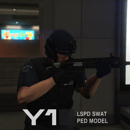 LSPD SWAT Ped Model