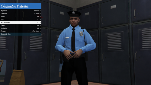 LSPD Light Blue Male