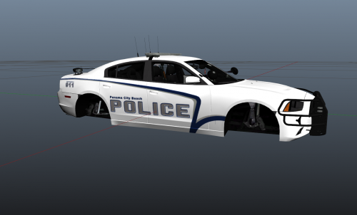 Panama City Beach Livery 4K for Dodge Charger